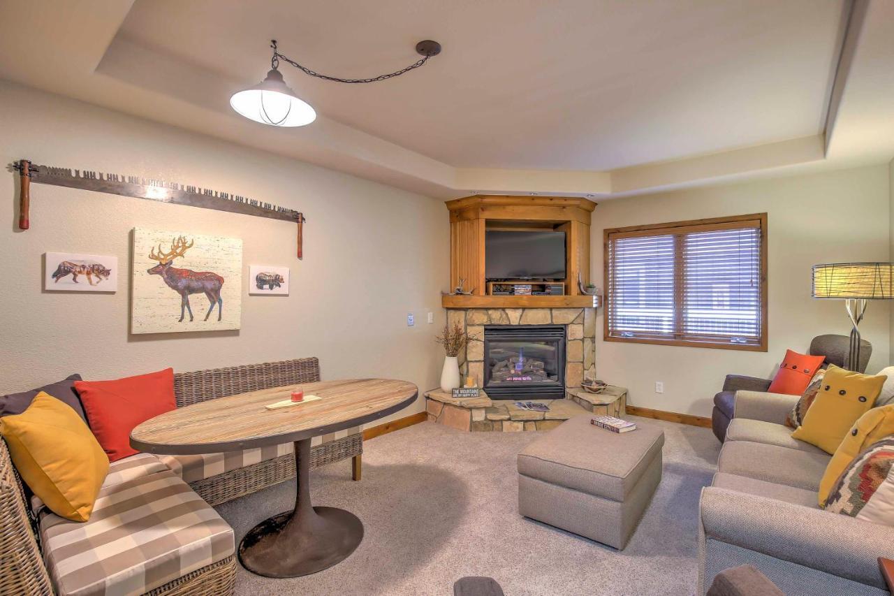 Breck Studio With Hot Tub Access, Walk To Main St! Breckenridge Dış mekan fotoğraf