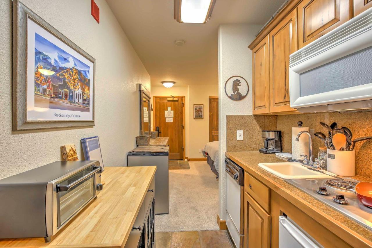 Breck Studio With Hot Tub Access, Walk To Main St! Breckenridge Dış mekan fotoğraf