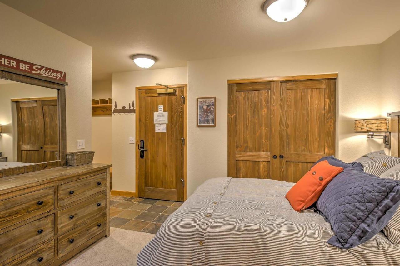 Breck Studio With Hot Tub Access, Walk To Main St! Breckenridge Dış mekan fotoğraf