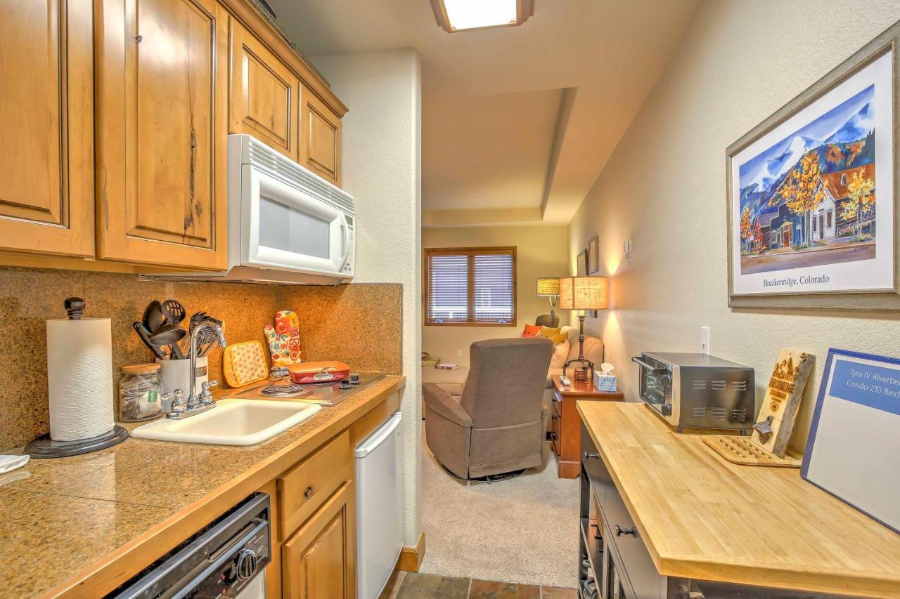 Breck Studio With Hot Tub Access, Walk To Main St! Breckenridge Dış mekan fotoğraf