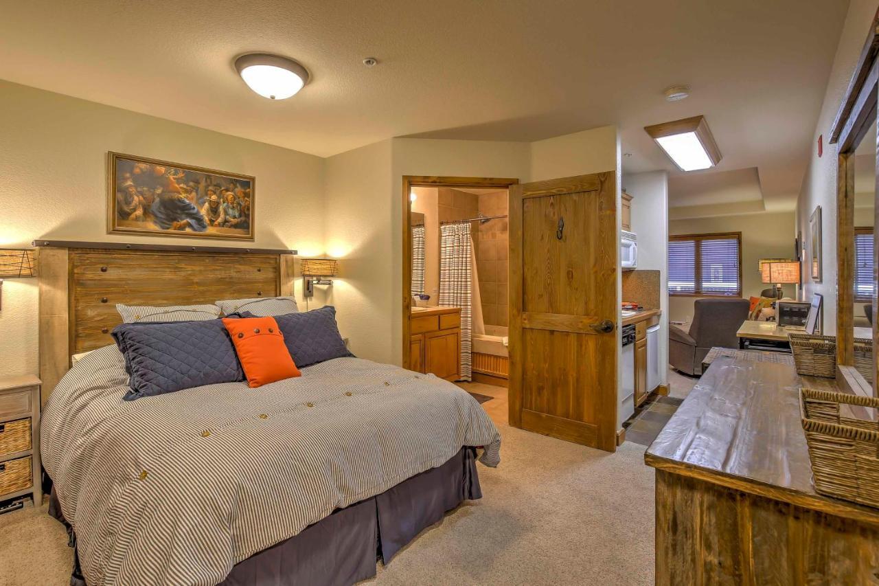 Breck Studio With Hot Tub Access, Walk To Main St! Breckenridge Dış mekan fotoğraf
