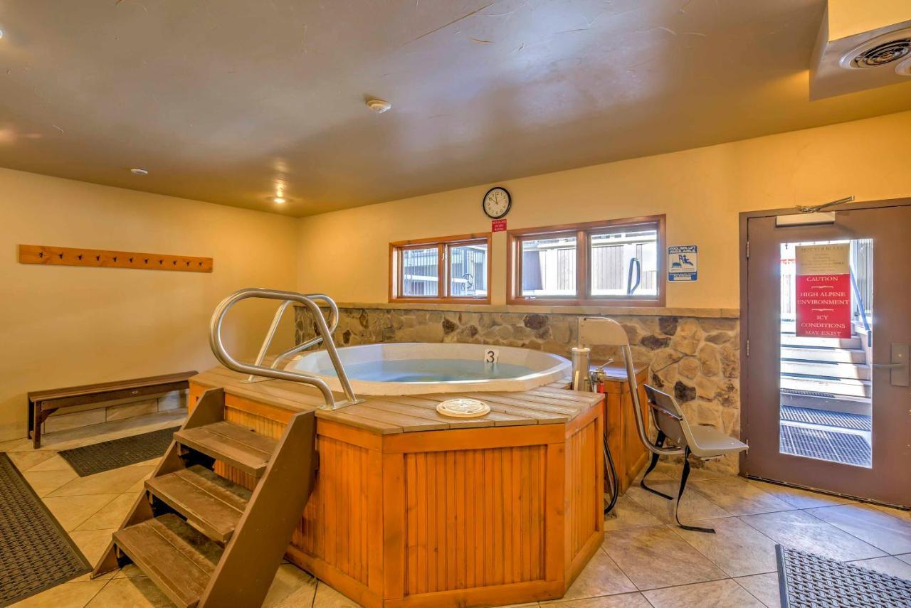 Breck Studio With Hot Tub Access, Walk To Main St! Breckenridge Dış mekan fotoğraf